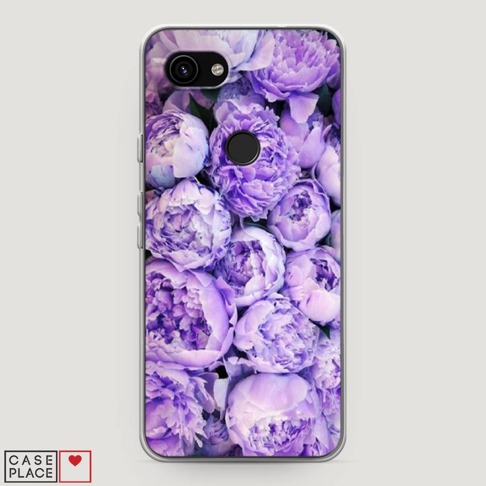 

Чехол Awog на Google Pixel 3a "Пионы сиреневые", Разноцветный, 270150-8
