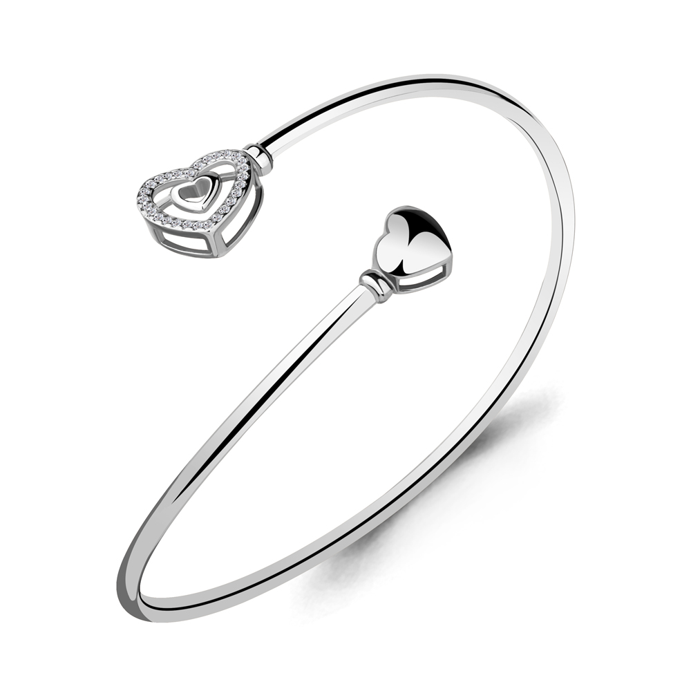 

Браслет из серебра р. 16 AQUAMARINE 74165А_925_р, 74165А_925_р