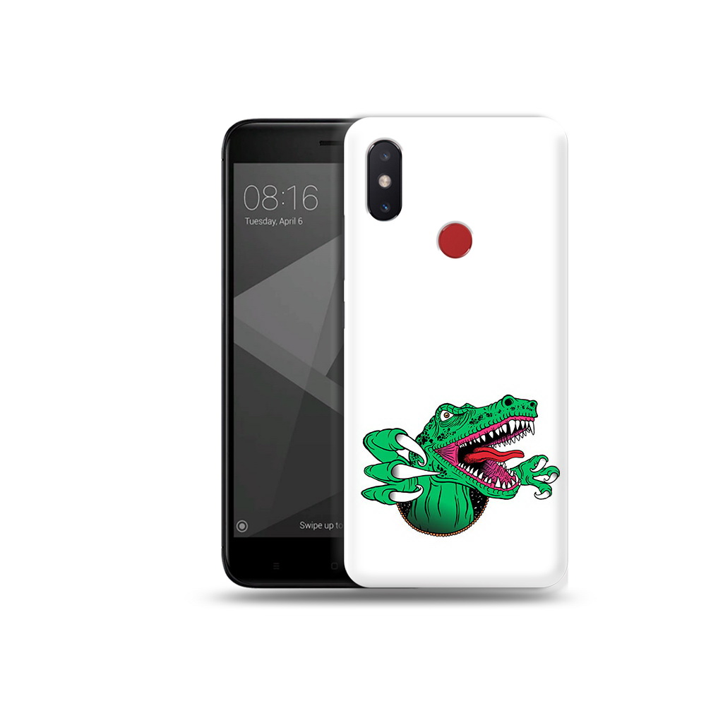 

Чехол MyPads Tocco для Xiaomi Mi 8 SE крокодил (PT113500.331.417), Прозрачный, Tocco