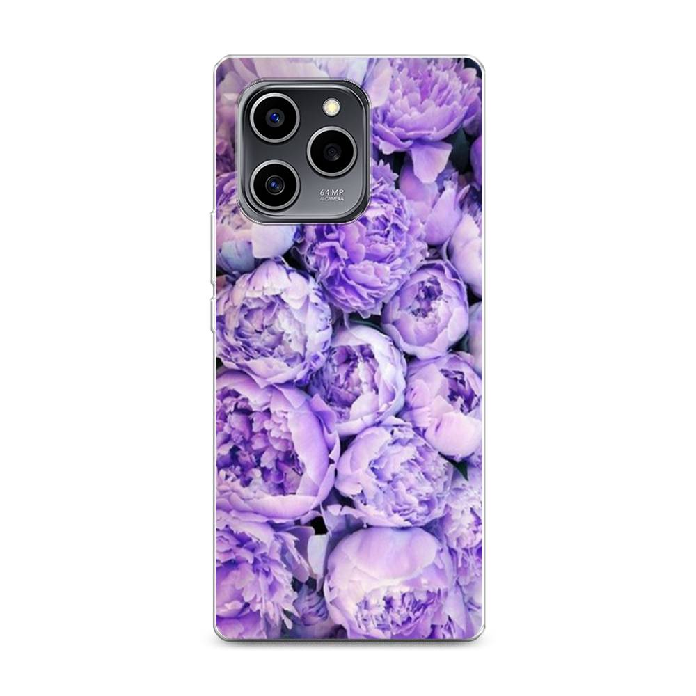 

Чехол Awog на Honor 60 SE "Пионы сиреневые", Разноцветный, 6108050-8