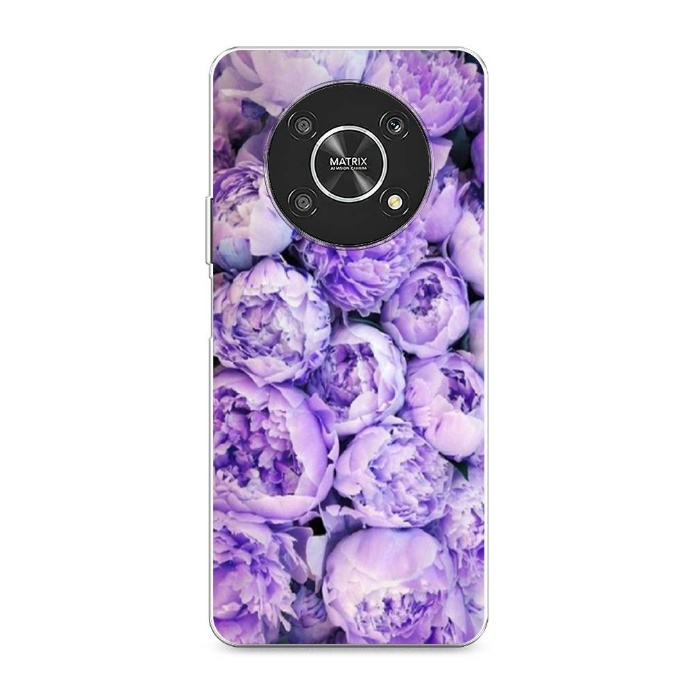 

Чехол Awog на Honor X9 4G/Magic4 Lite 4G "Пионы сиреневые", Разноцветный, 6108650-8