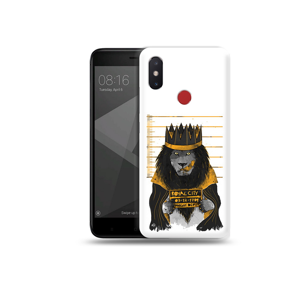 

Чехол MyPads Tocco для Xiaomi Mi 8 SE лев в законе (PT113500.331.435), Прозрачный, Tocco