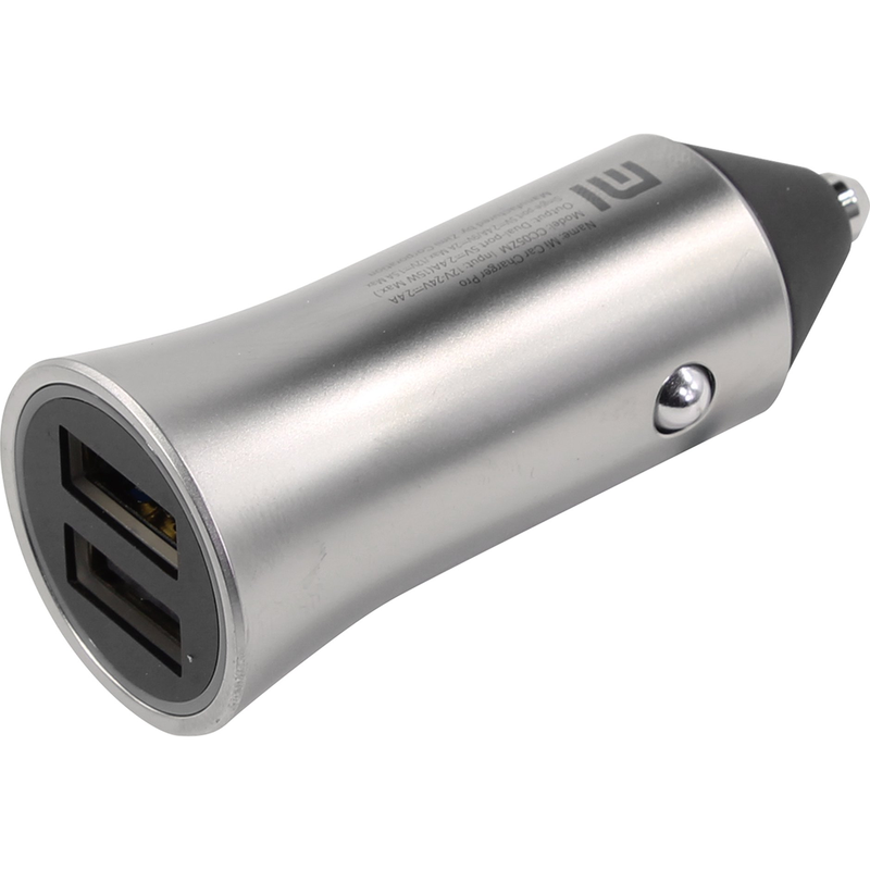 фото Автомобильное зарядное устройство xiaomi mi car charger pro black