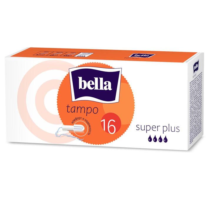 

Тампоны Bella Premium Comfort Super Plus Easy Twist, 16 шт.
