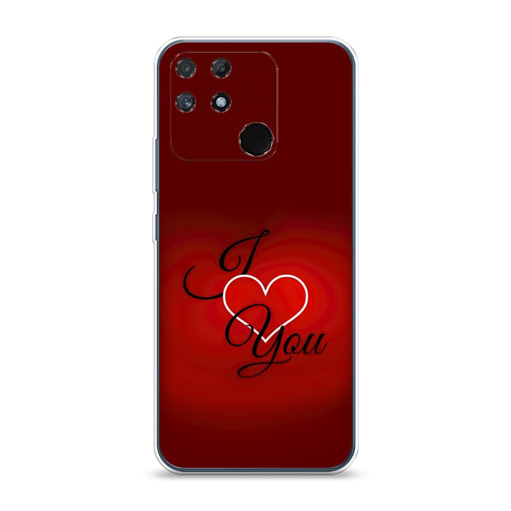 

Чехол Awog на Realme Narzo 50A "I love you 3", Разноцветный, 258450-6