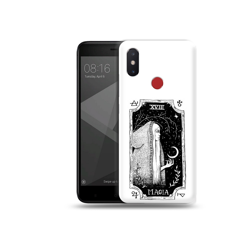 

Чехол MyPads Tocco для Xiaomi Mi 8 SE лунная магия (PT113500.331.447), Прозрачный, Tocco