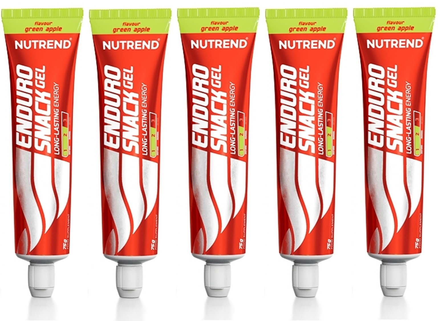 

Углеводный энергетический гель Nutrend EnduroSnack 75 г, 5 шт., EnduroSnack