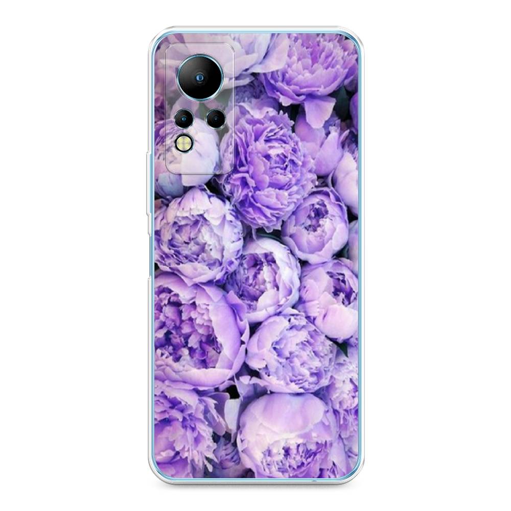 

Чехол Awog на Infinix Note 12 G88 "Пионы сиреневые", Разноцветный, 3101850-8