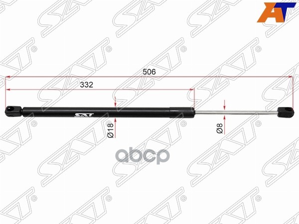 

Амортизатор Крышки Багажника Audi A5/S5 07- (Sportback) Sat арт. ST-8T8827552