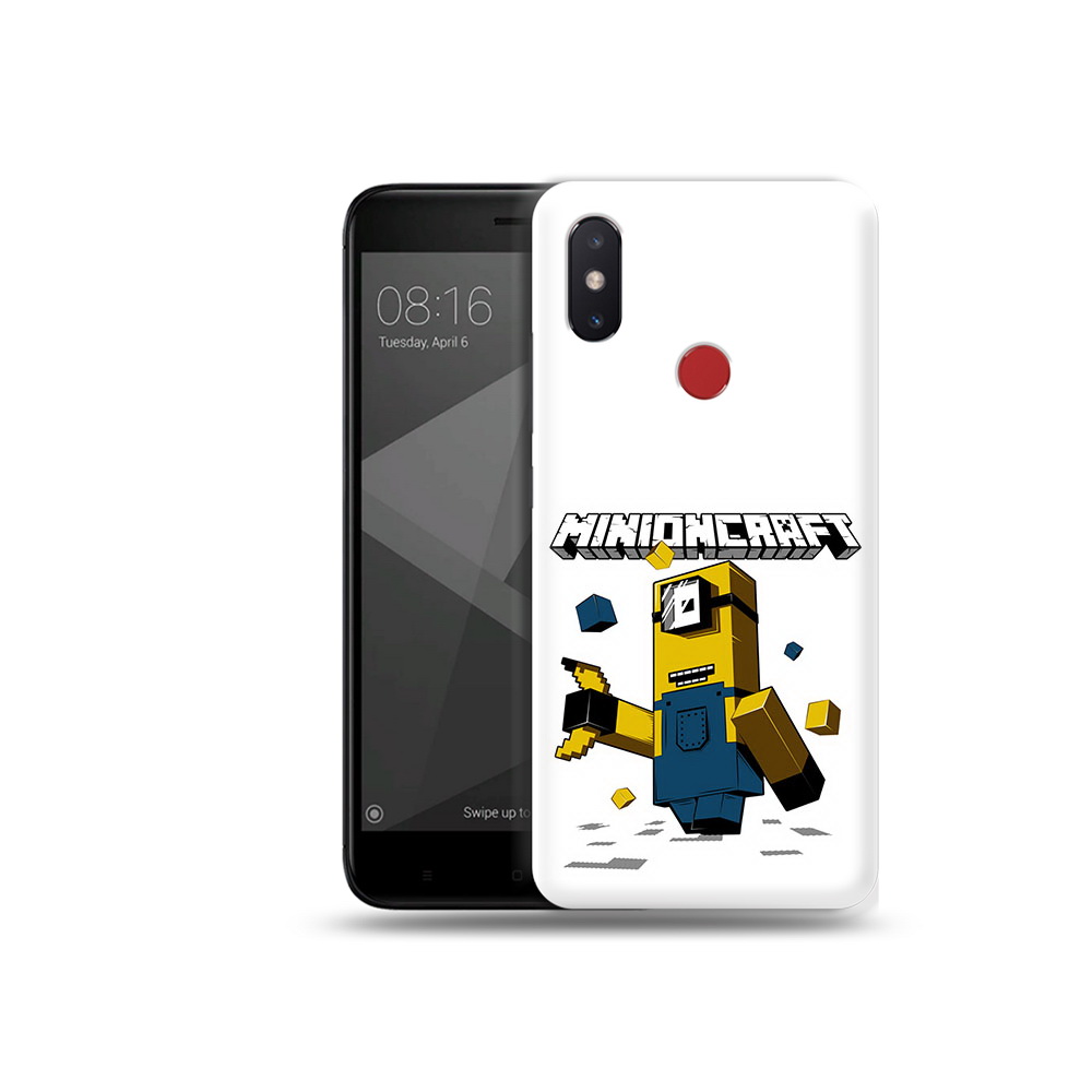 

Чехол MyPads Tocco для Xiaomi Mi 8 SE миньон (PT113500.331.478), Прозрачный, Tocco