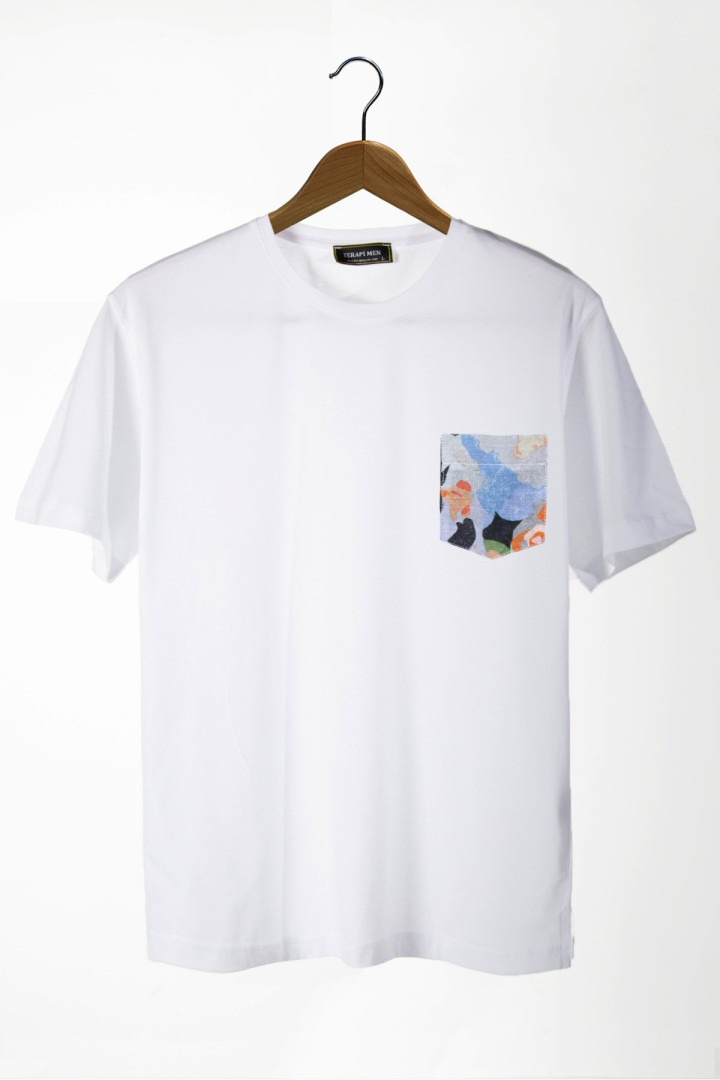 

Футболка мужская Terapi Men 26123 белая 2XL (доставка из-за рубежа), 26123