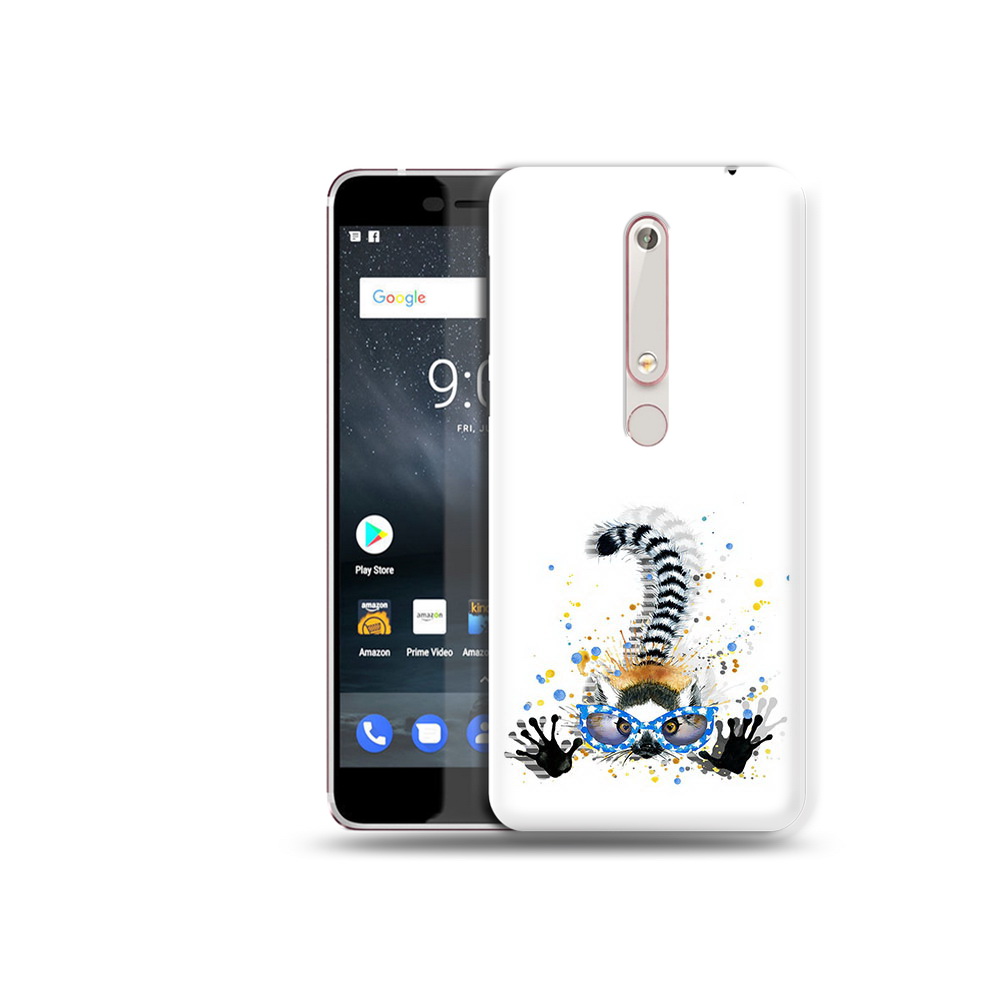 

Чехол MyPads Tocco для Nokia 6 лямур, Прозрачный, Tocco