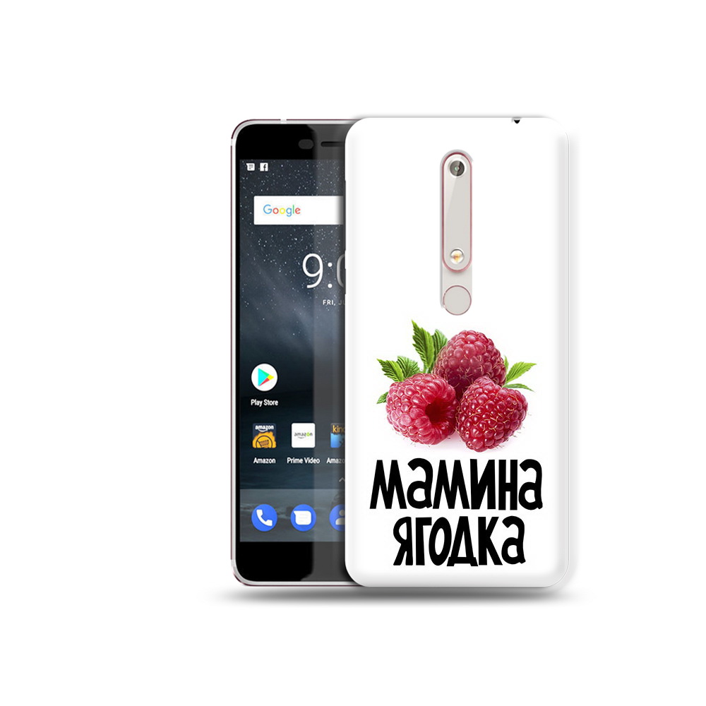 

Чехол MyPads Tocco для Nokia 6 мамина ягодка, Прозрачный, Tocco