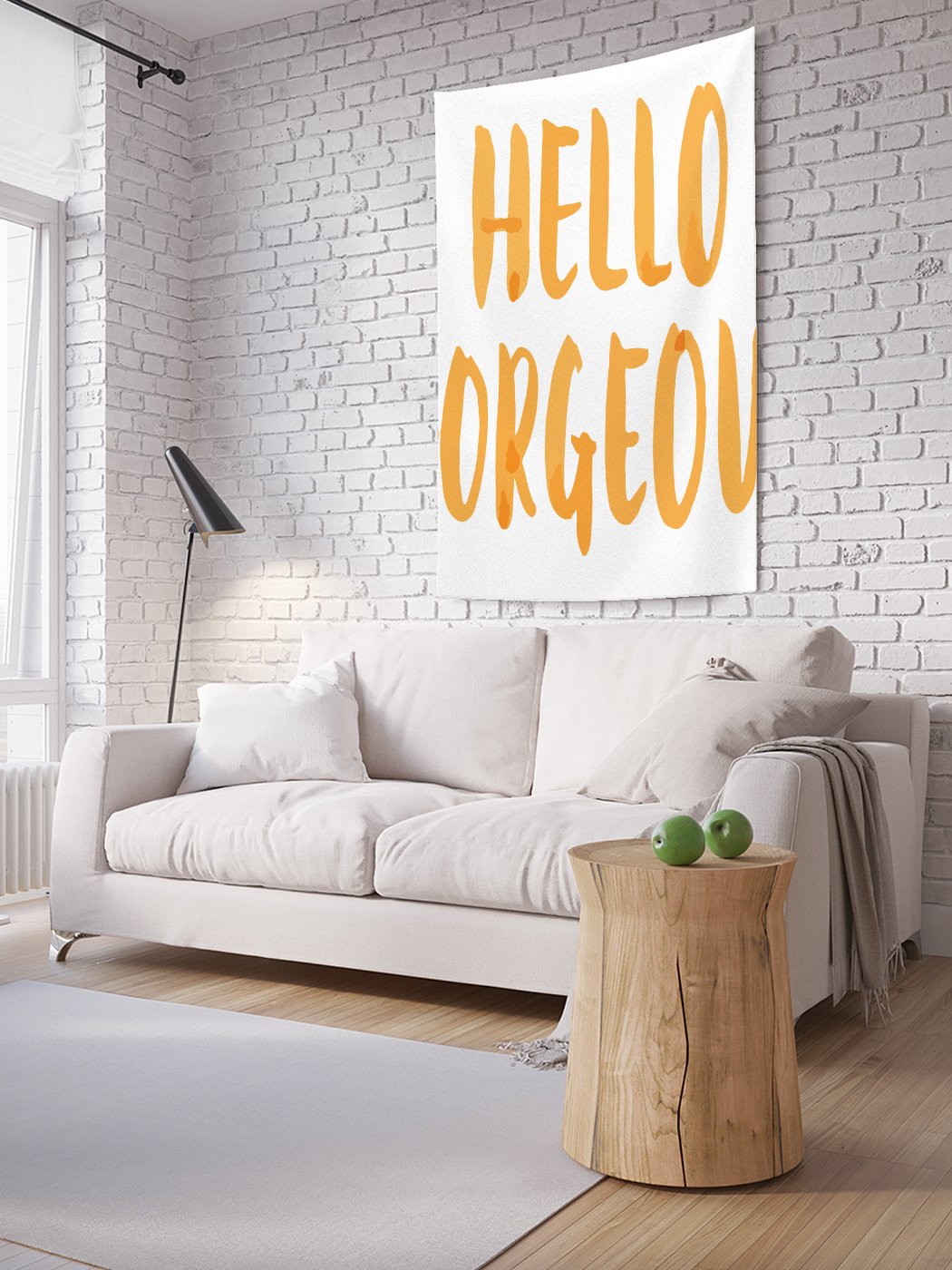 

Вертикальное фотопанно на стену JoyArty Приветствие красавице 150x200 см, Приветствие красавице