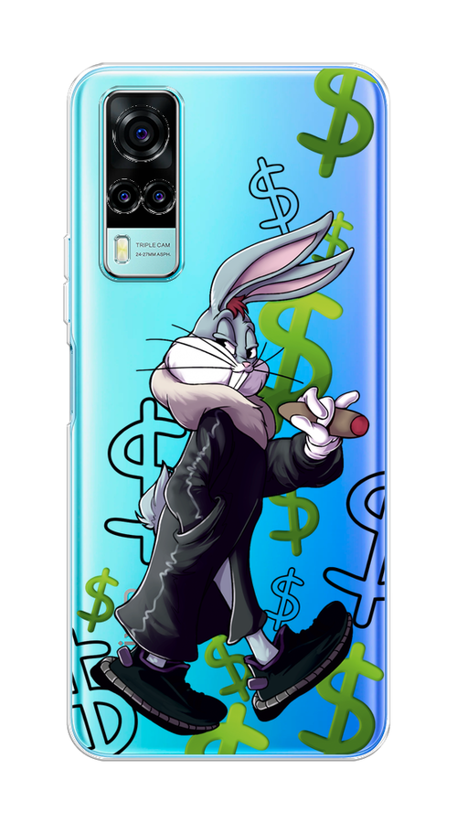 

Чехол на Vivo Y31 "Rich Bugs Bunny", Зеленый;черный;голубой, 263750-6