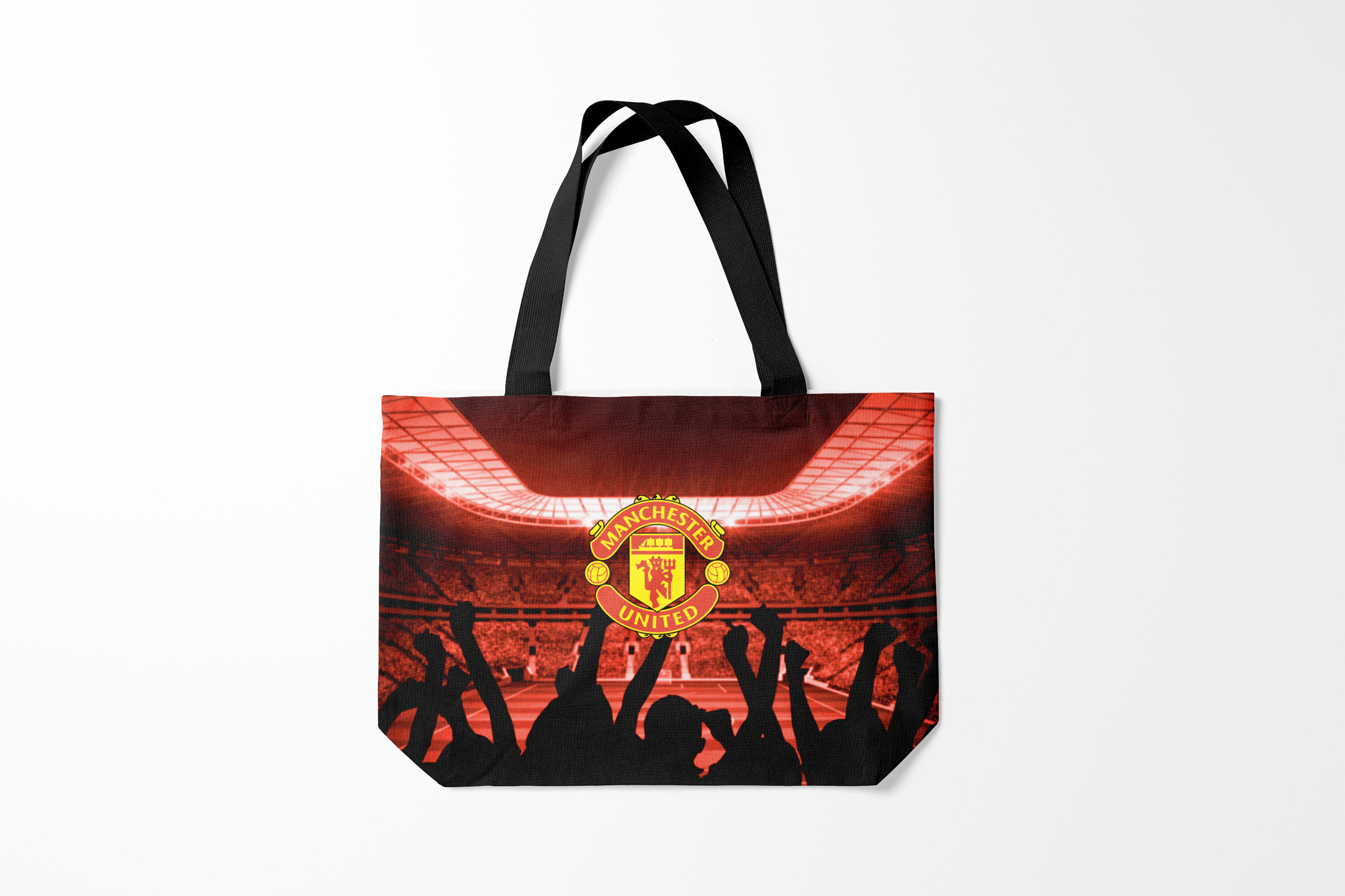 

Сумка шoппер унисекс Burnettie Manchester United, разноцветный, Manchester United