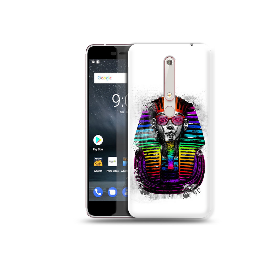 

Чехол MyPads Tocco для Nokia 6 модная богиня, Прозрачный, Tocco