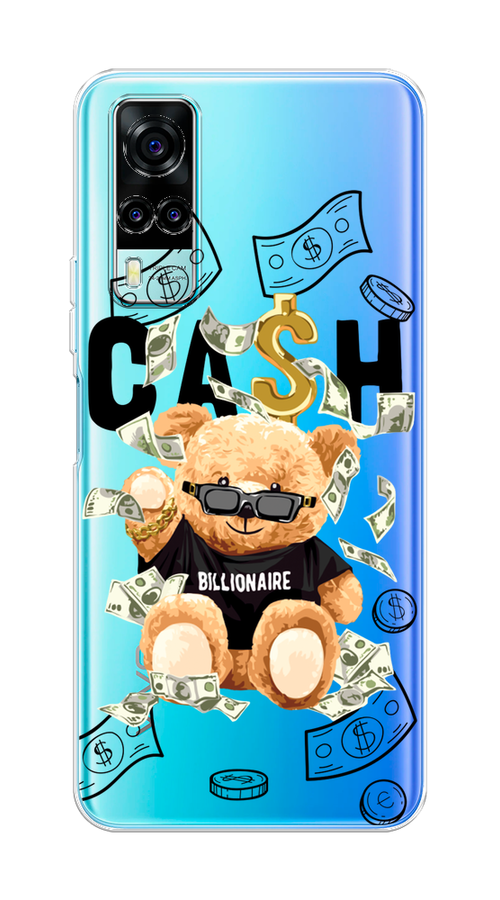 

Чехол на Vivo Y31 "Big cash", Черный;серый;бежевый, 263750-6