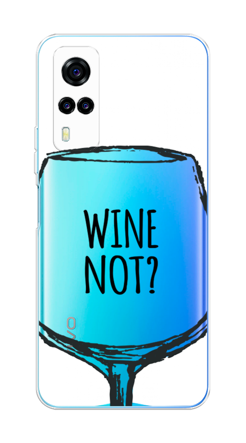 

Чехол на Vivo Y31 "Wine not white", Белый, 263750-6