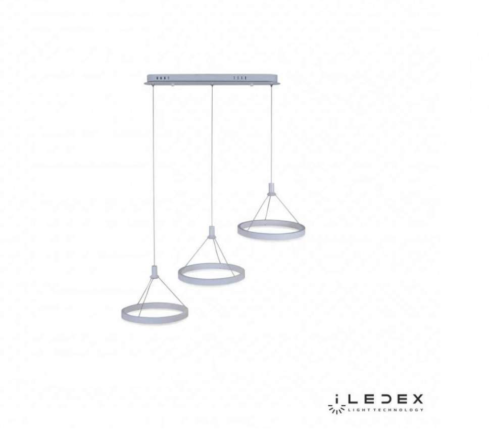 

ILedex Подвесной светильник диммируемый с пультом Libra D075-3 WH