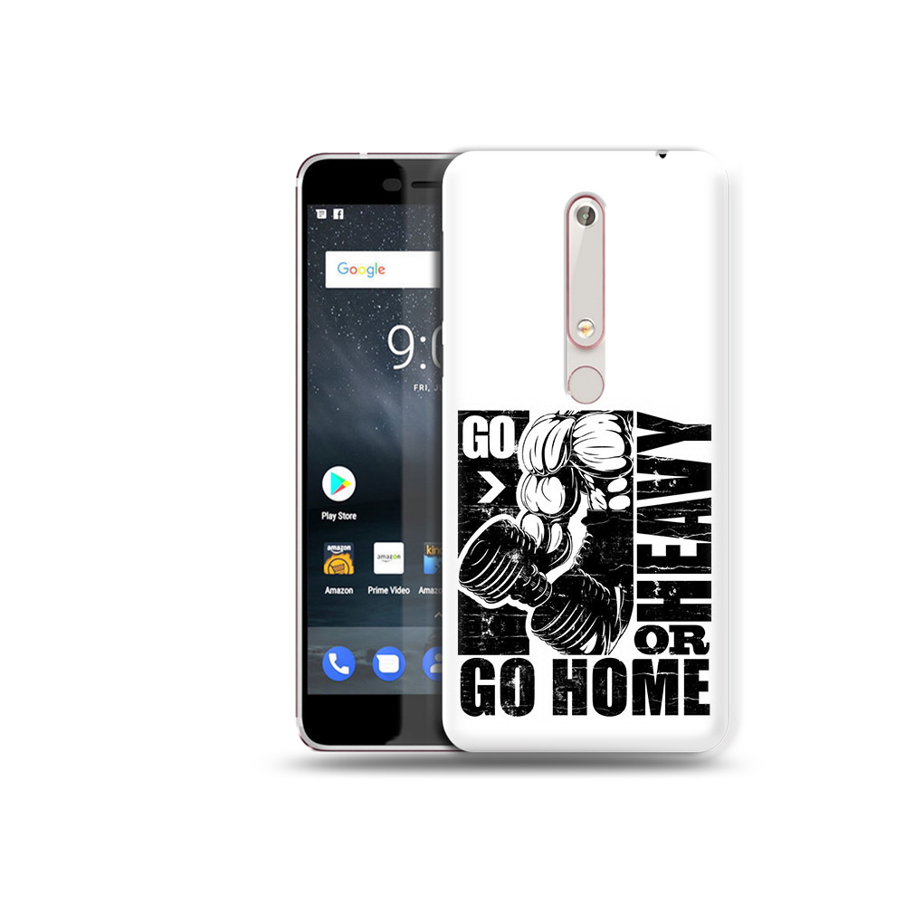 

Чехол MyPads Tocco для Nokia 6 накаченные руки, Прозрачный, Tocco