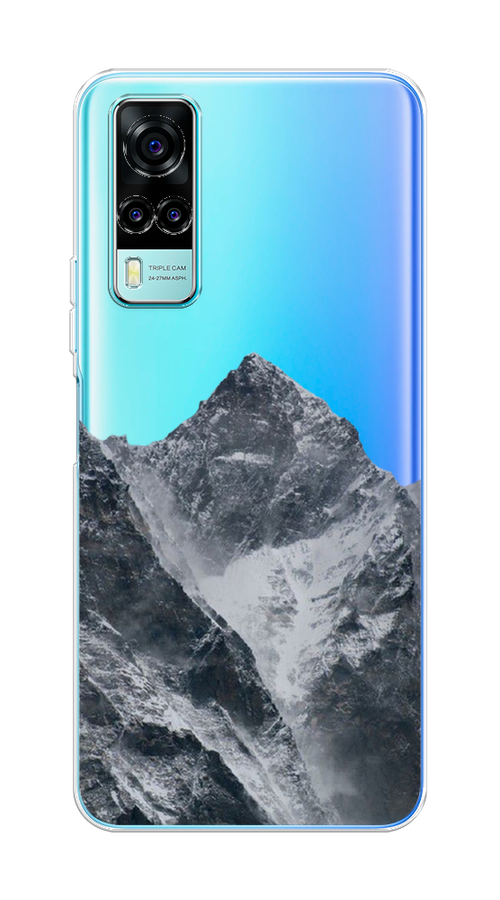 

Чехол на Vivo Y31 "Горы арт 4", Серый;бежевый, 263750-2