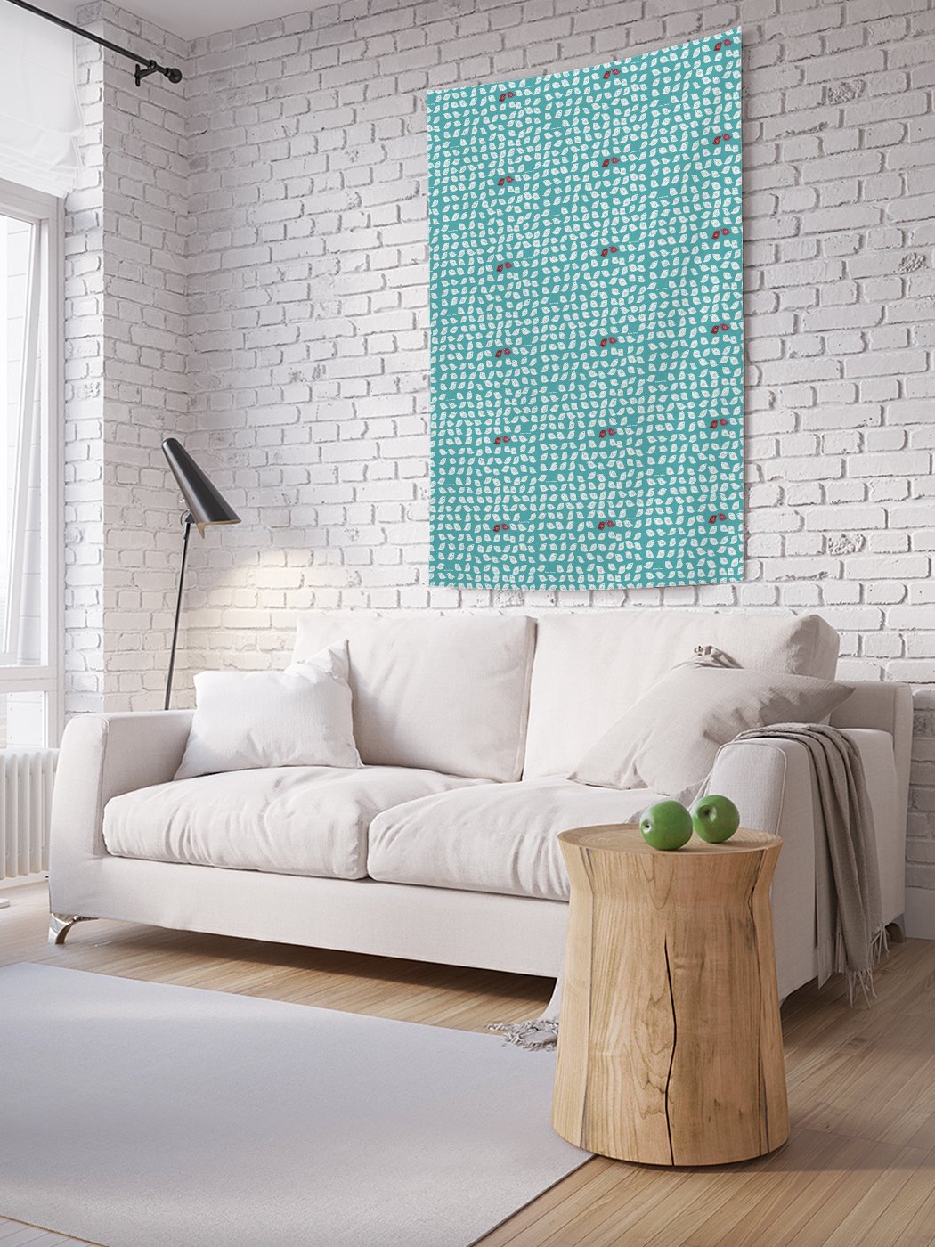 

Вертикальное фотопанно на стену JoyArty Две птички 150x200 см, Две птички