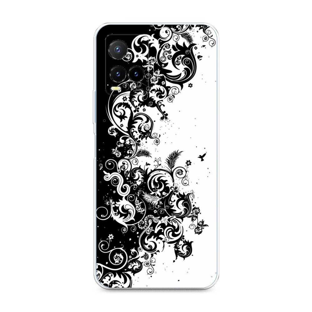 

Чехол для Vivo Y33s/Y21 "Черно белый узор", Белый;черный;серый, 265850-3