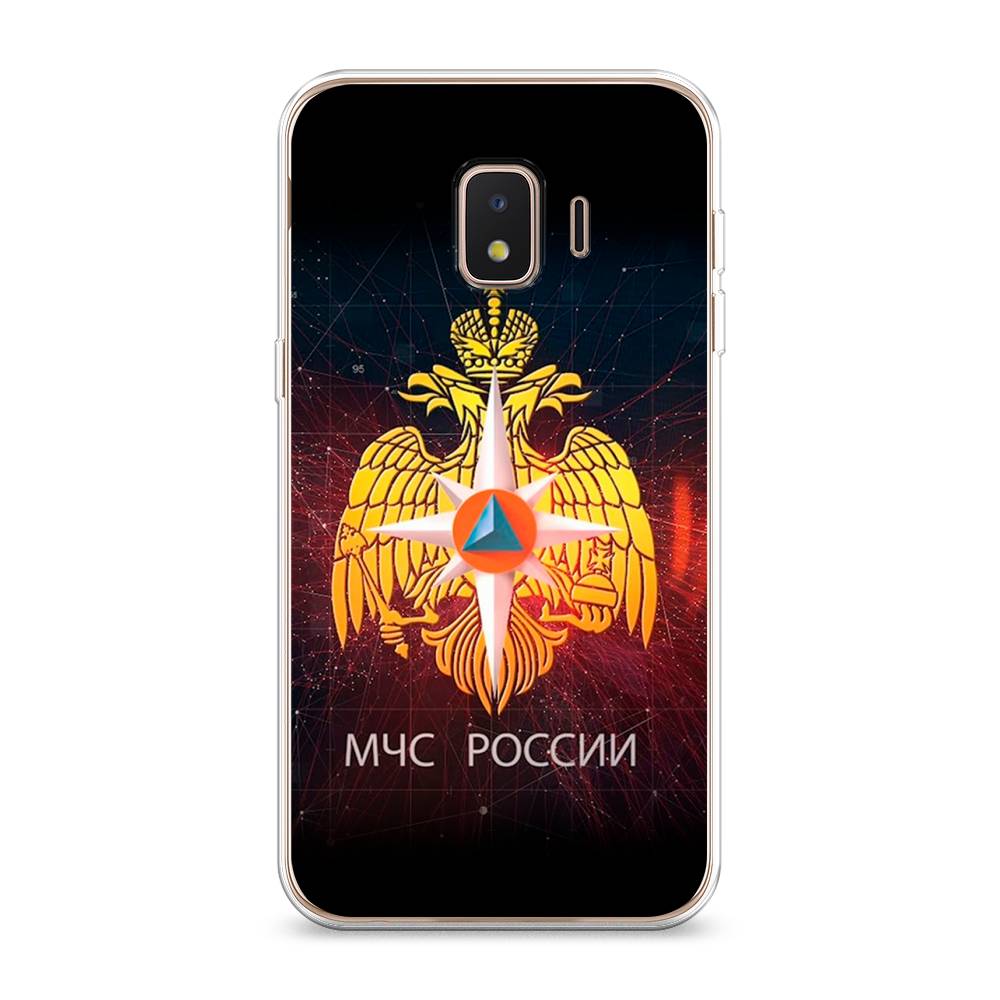 фото Силиконовый чехол "мчс россии" на samsung galaxy j2 core (2018 awog