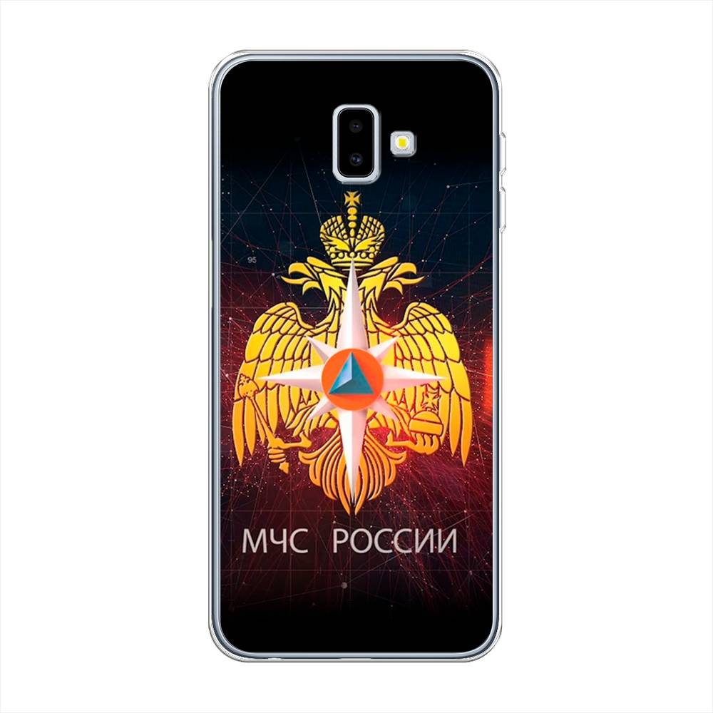 

Чехол Awog на Samsung Galaxy J6 Plus 2018 "МЧС России", Разноцветный, 26950-5