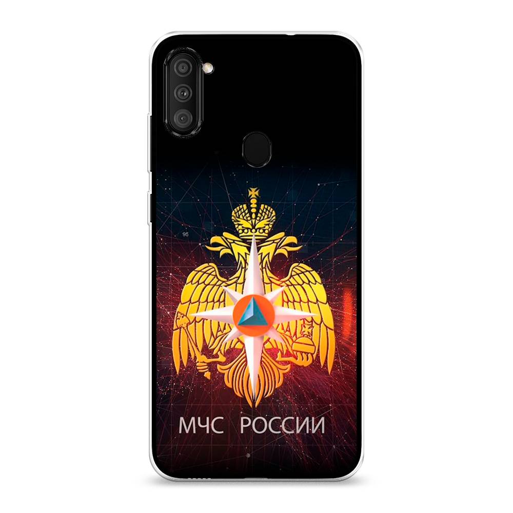 

Чехол Awog на Samsung Galaxy M11 / Самсунг M11 "МЧС России", Разноцветный, 2100650-5