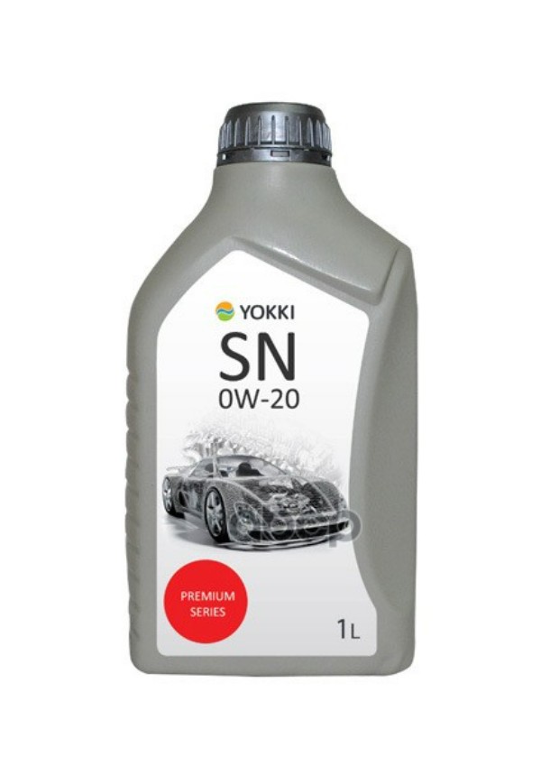 YOKKI Моторное масло Синтетическое Premium 0W20 Api Sn Acea A1,B1 1л