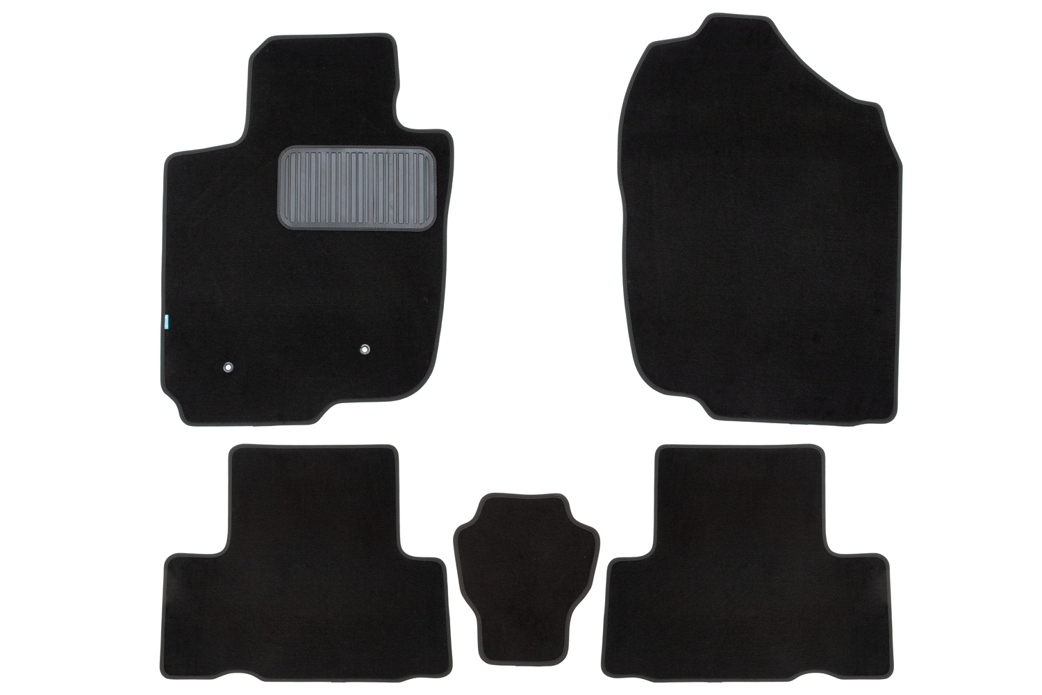 

Коврики в салон Klever Premium TOYOTA Rav 4 5D АКПП 2000-2010, ун., 5 шт. (текстиль)