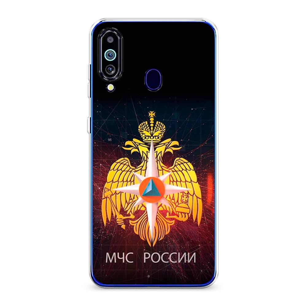 фото Силиконовый чехол "мчс россии" на samsung galaxy m40 awog