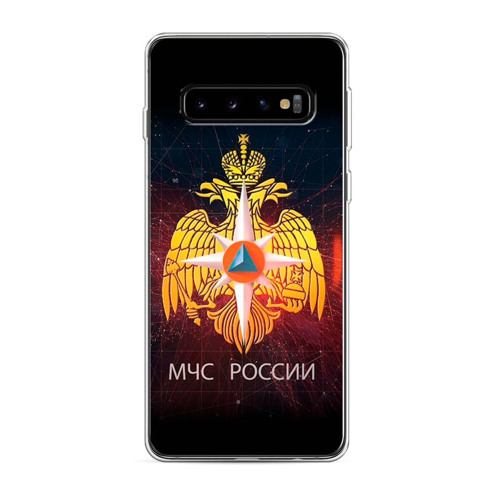 

Чехол Awog на Samsung Galaxy S10 "МЧС России", Разноцветный, 27050-5