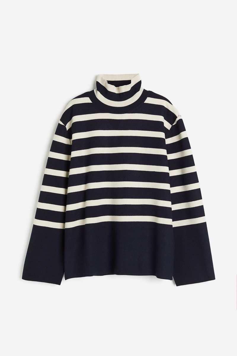 

Свитер женский H&M 1169363 синий M, 1169363