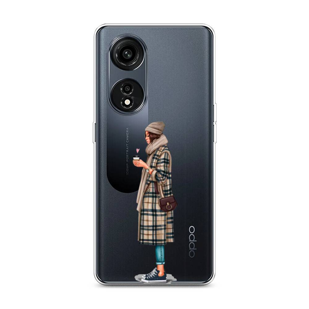 

Чехол для Oppo A1 Pro "Утренний кофе", Коричневый;бежевый, 2512250-6