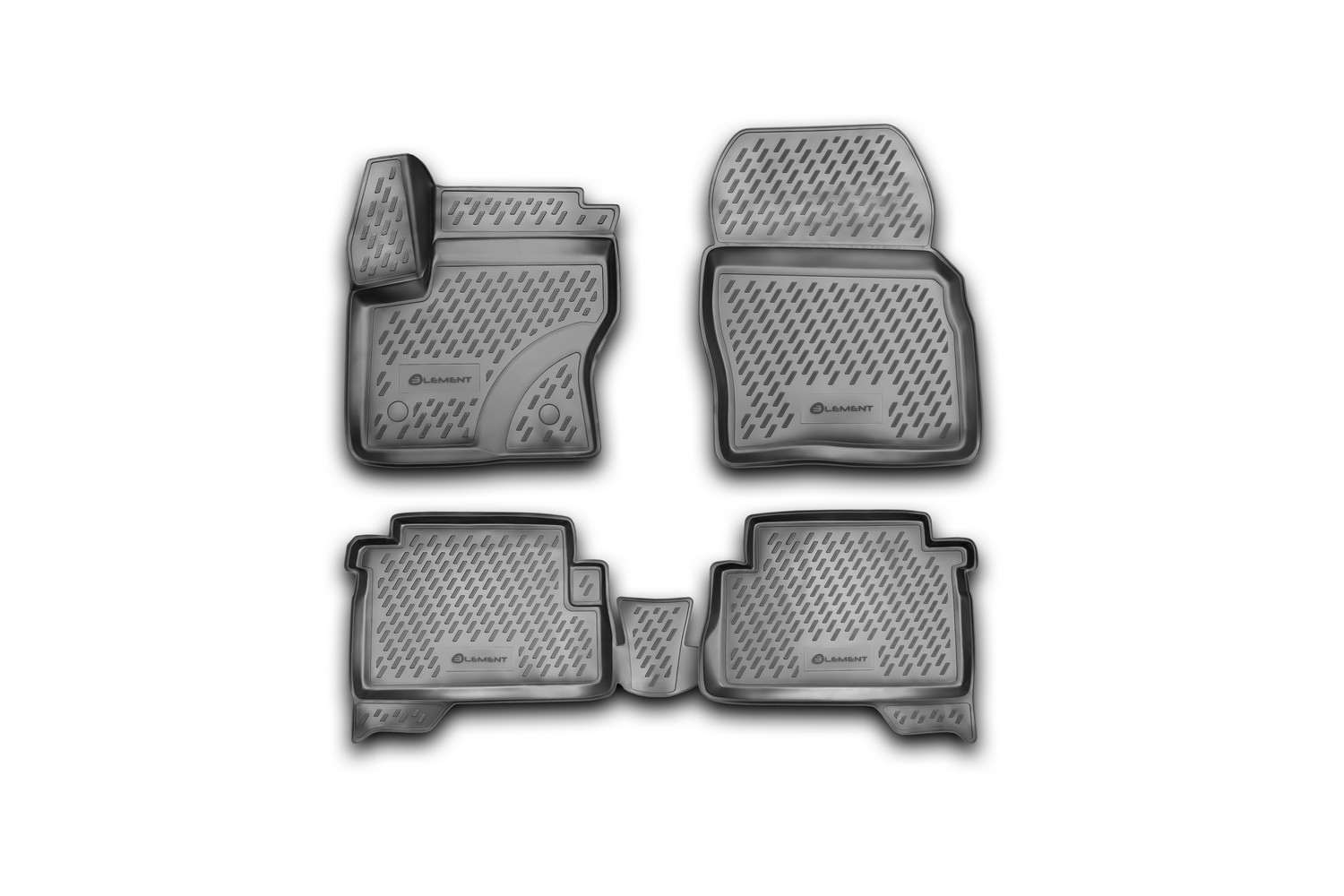 фото Коврики 3d в салон ford kuga (ii, iiр) 2013-2016, 2017-2019, 4 шт. element