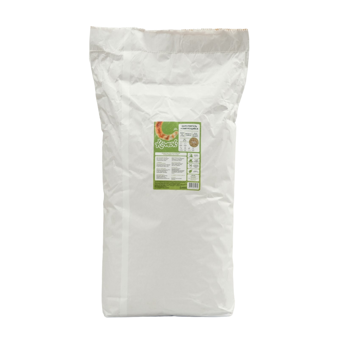 

Наполнитель Комок Tofu, 20 кг