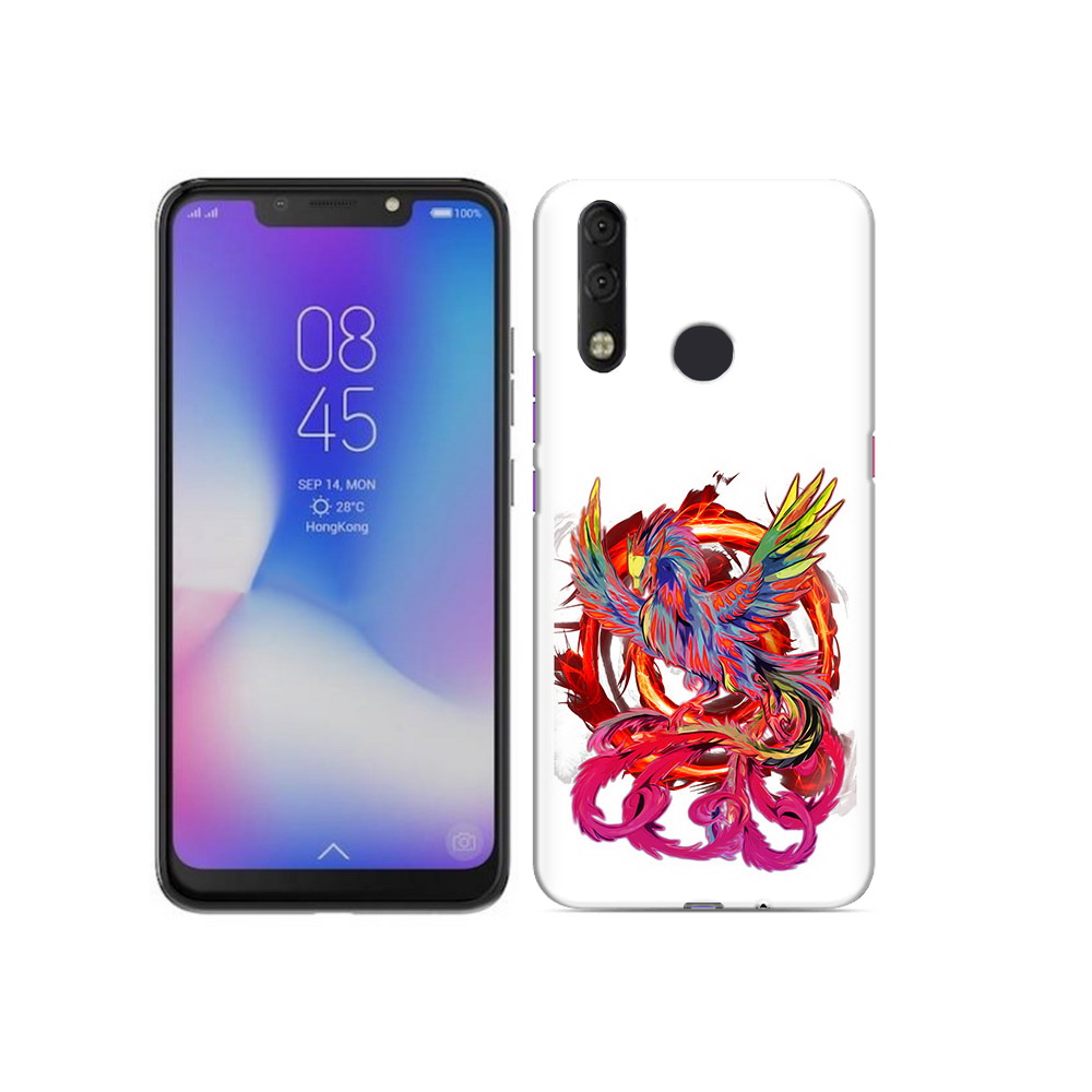 

Чехол MyPads Tocco для Tecno Camon 11 Pro красочный феникс, Tocco