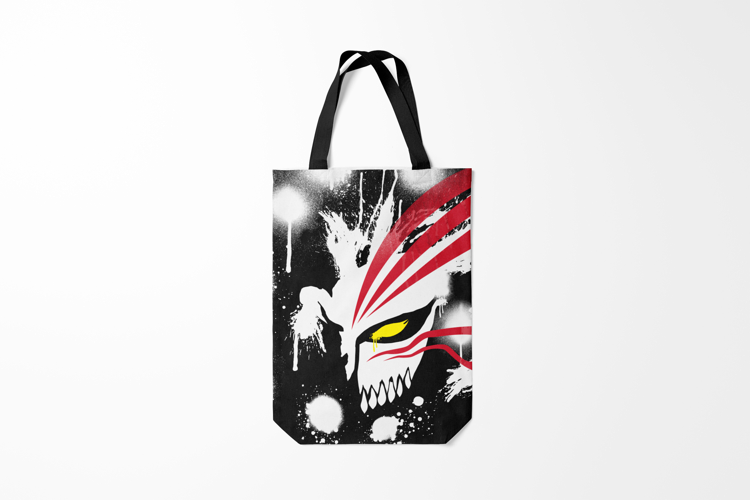 

Сумка шoппер унисекс Burnettie Bleach БЛИЧ МАСКА ИЧИГО ПУСТОГО, черный, Bleach БЛИЧ МАСКА ИЧИГО ПУСТОГО