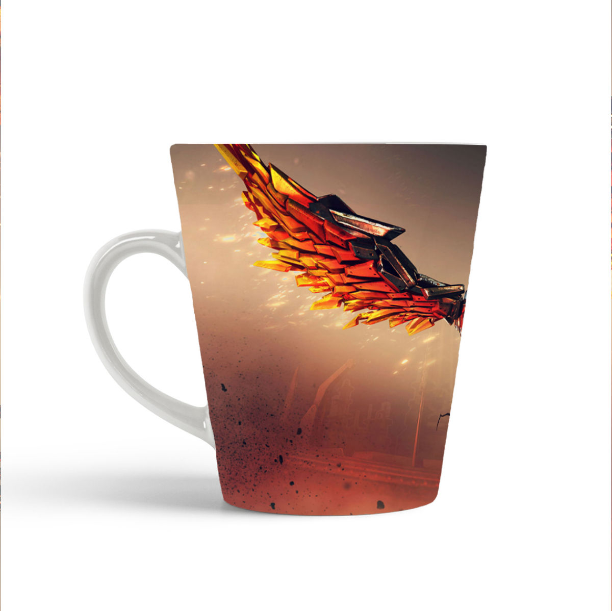 

Конусная кружка CoolPodarok Crossfire Phoenix Робо Феникс
