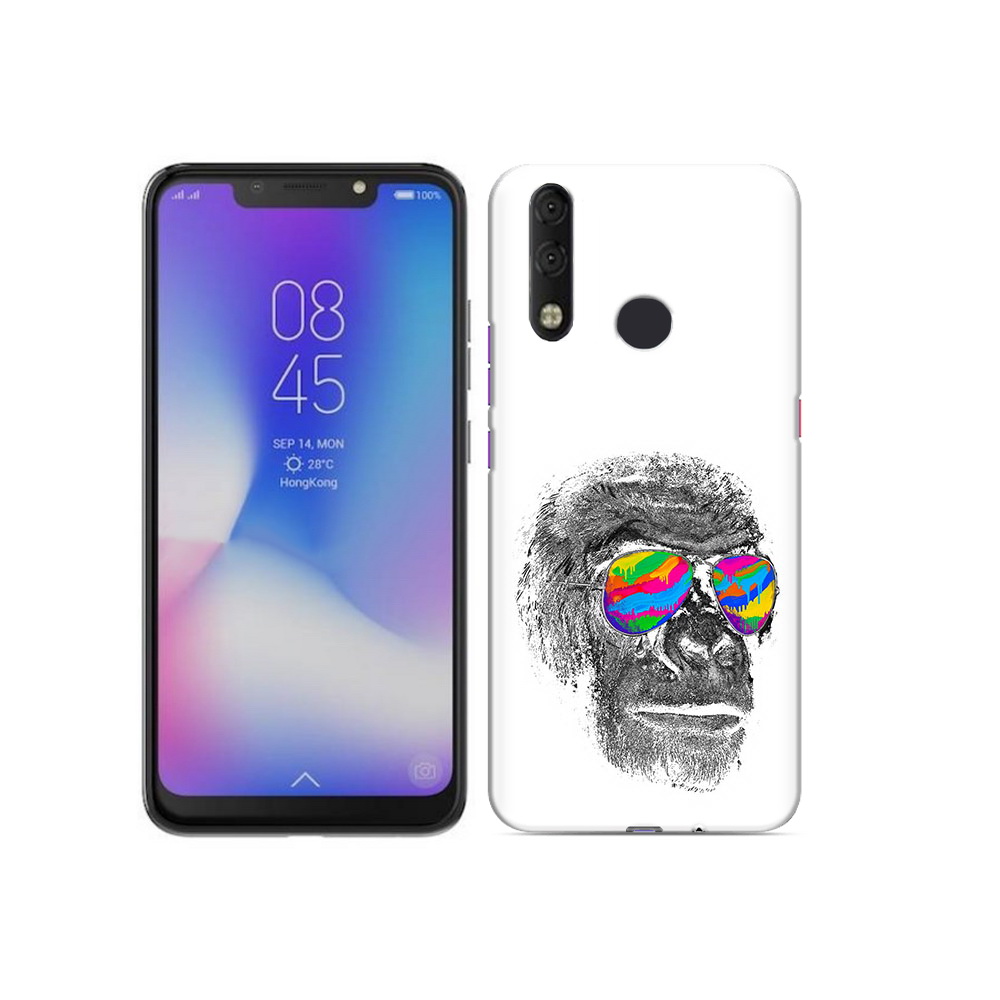 

Чехол MyPads Tocco для Tecno Camon 11 Pro крутая обезьяна в очках, Tocco