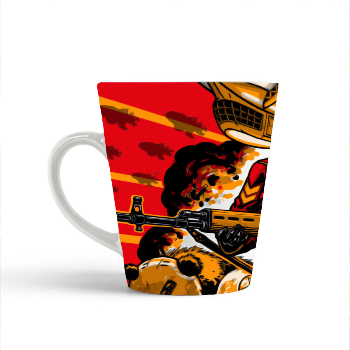 

Конусная кружка CoolPodarok command and conquer red alert Девушка в бирете