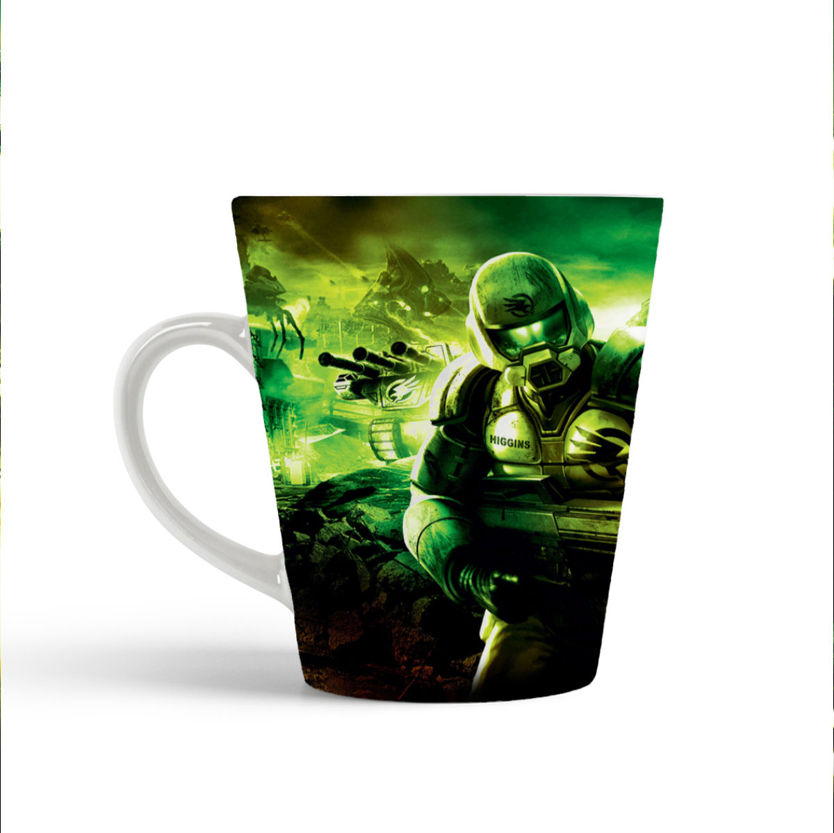 

Конусная кружка CoolPodarok command and conquer 3 tiberium wars Солдаты Танки Выстрелы