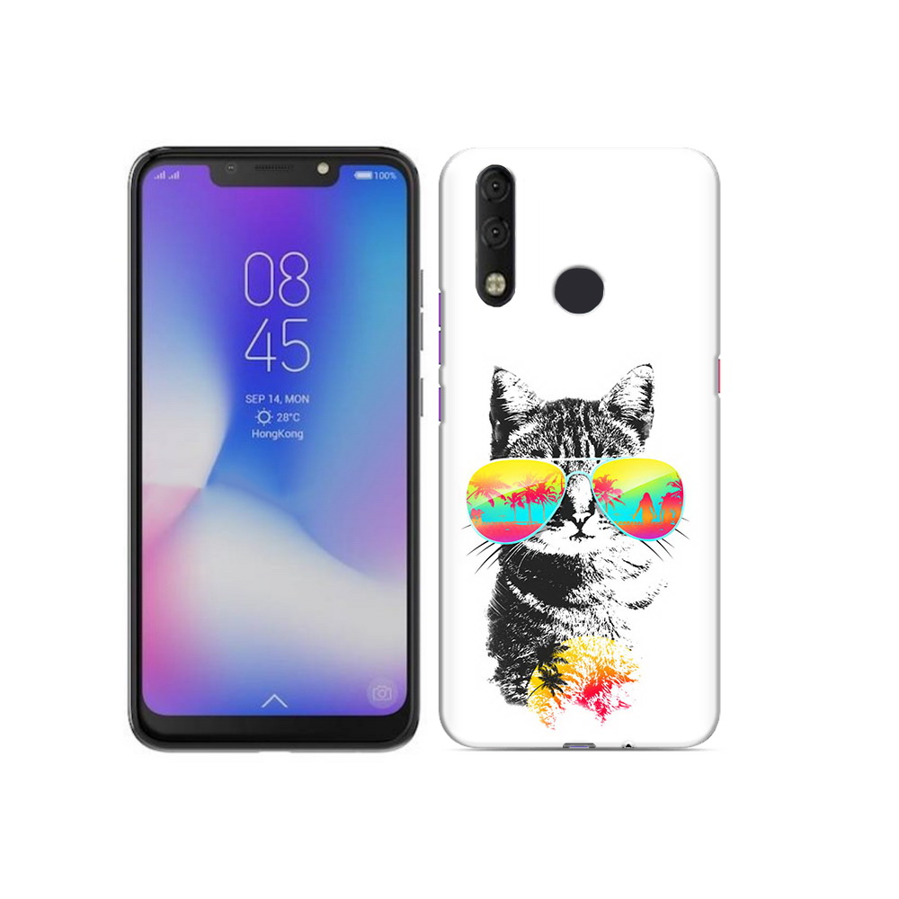 

Чехол MyPads Tocco для Tecno Camon 11 Pro крутой кот, Tocco