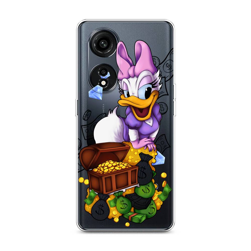 

Чехол на Oppo A1 Pro "Rich Daisy Duck", Коричневый;белый;фиолетовый, 2512250-6