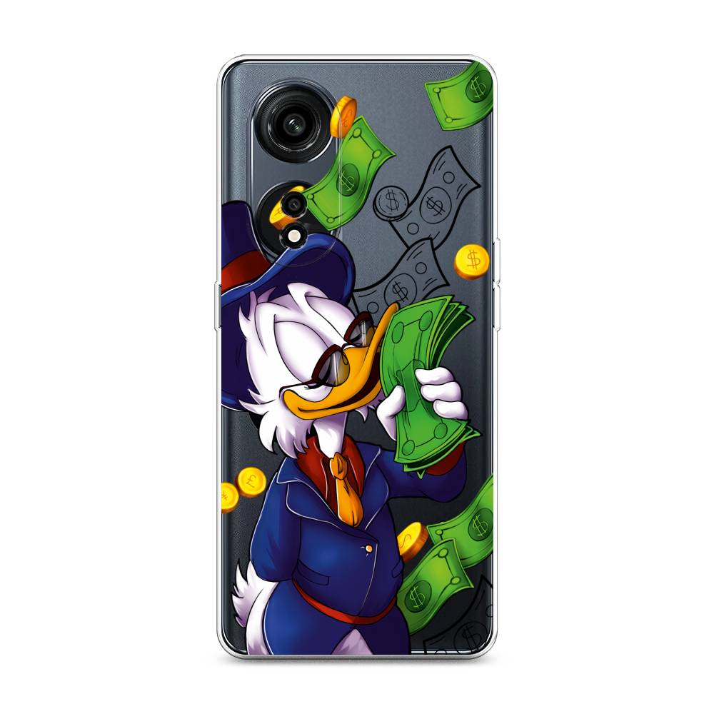 

Чехол на Oppo A1 Pro "Scrooge McDuck with Money", Синий;зеленый;белый, 2512250-6