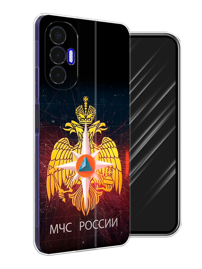 

Чехол Awog на Tecno Pova 3 "МЧС России", Разноцветный, 301550-5