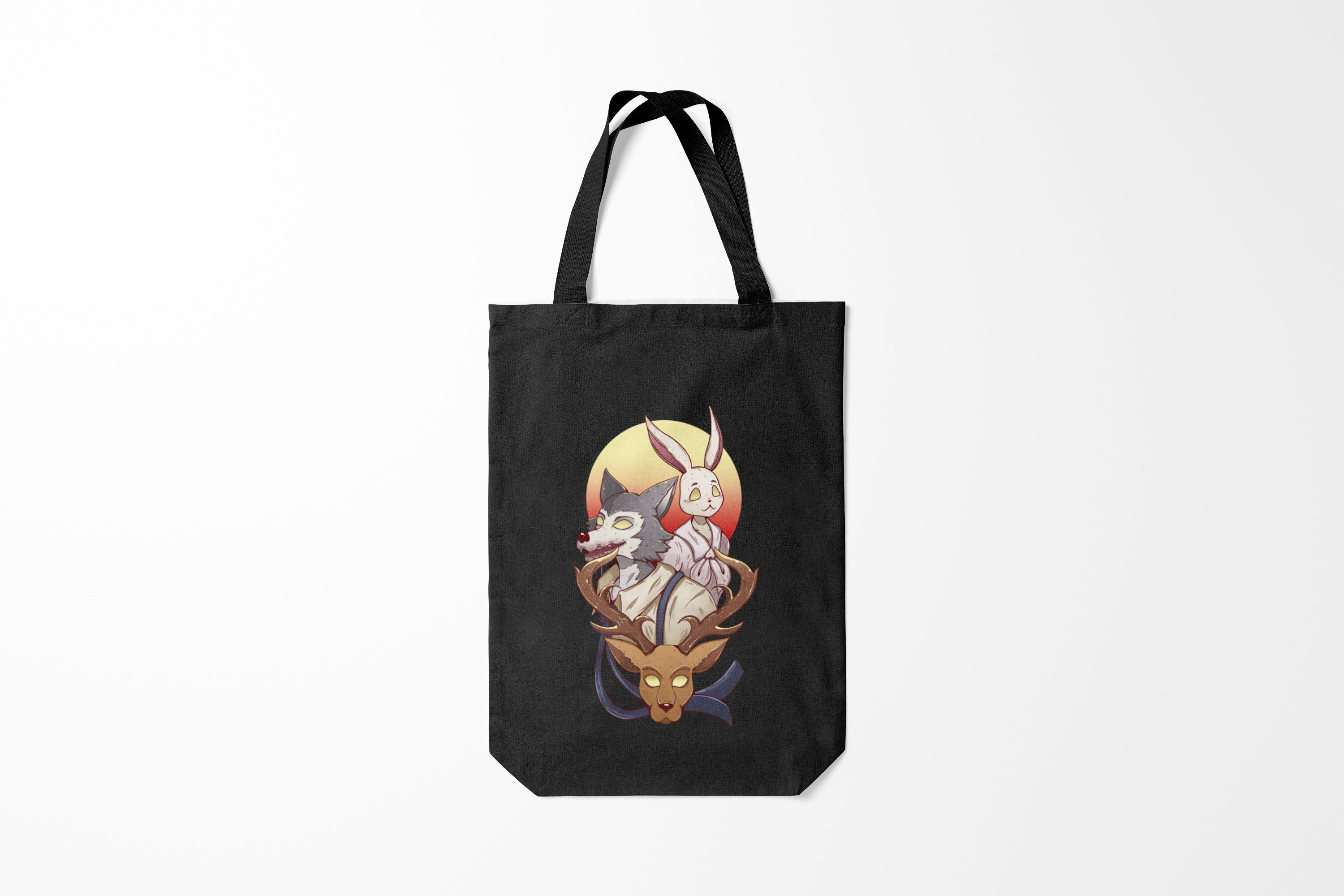 

Сумка шoппер унисекс Burnettie Beastars Легони х Хару Мелон, черный, Beastars Легони х Хару Мелон